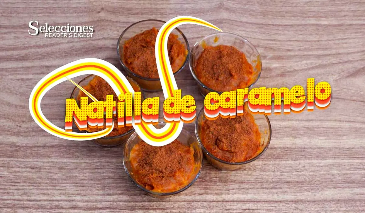 receta de natilla de caramelo