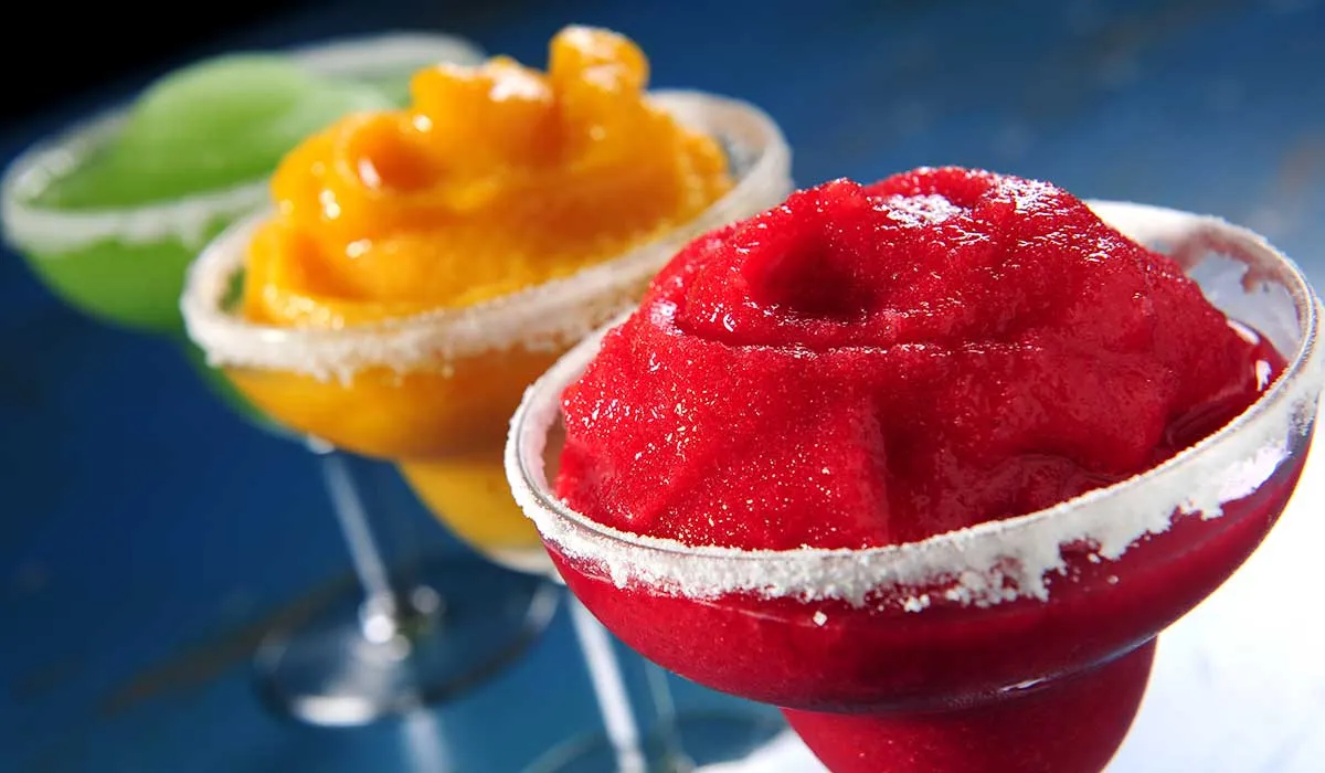 prepara margaritas frutales