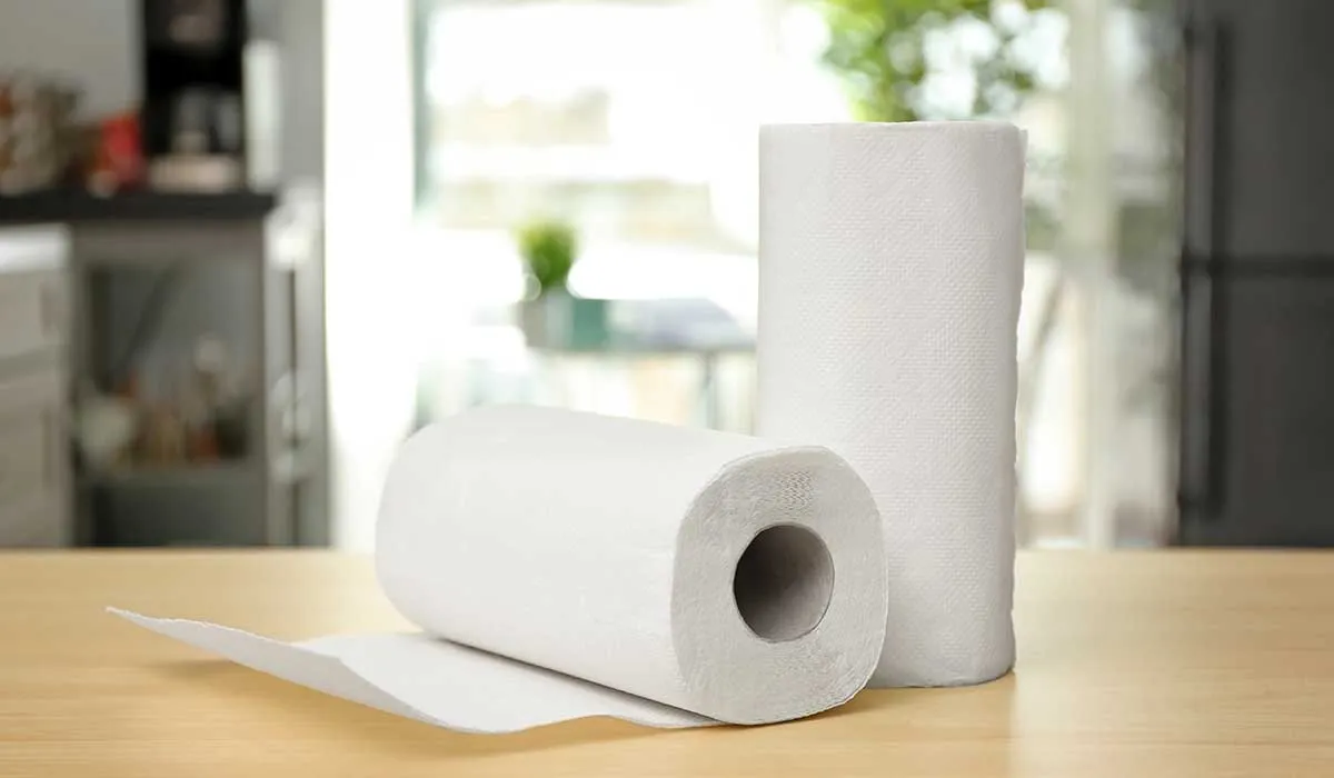 usa toallas de papel en tu refrigerador