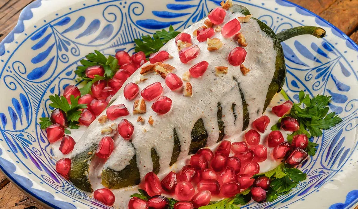 receta de chiles en nogada corta y practica