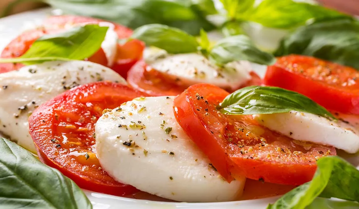 receta de ensalada caprese