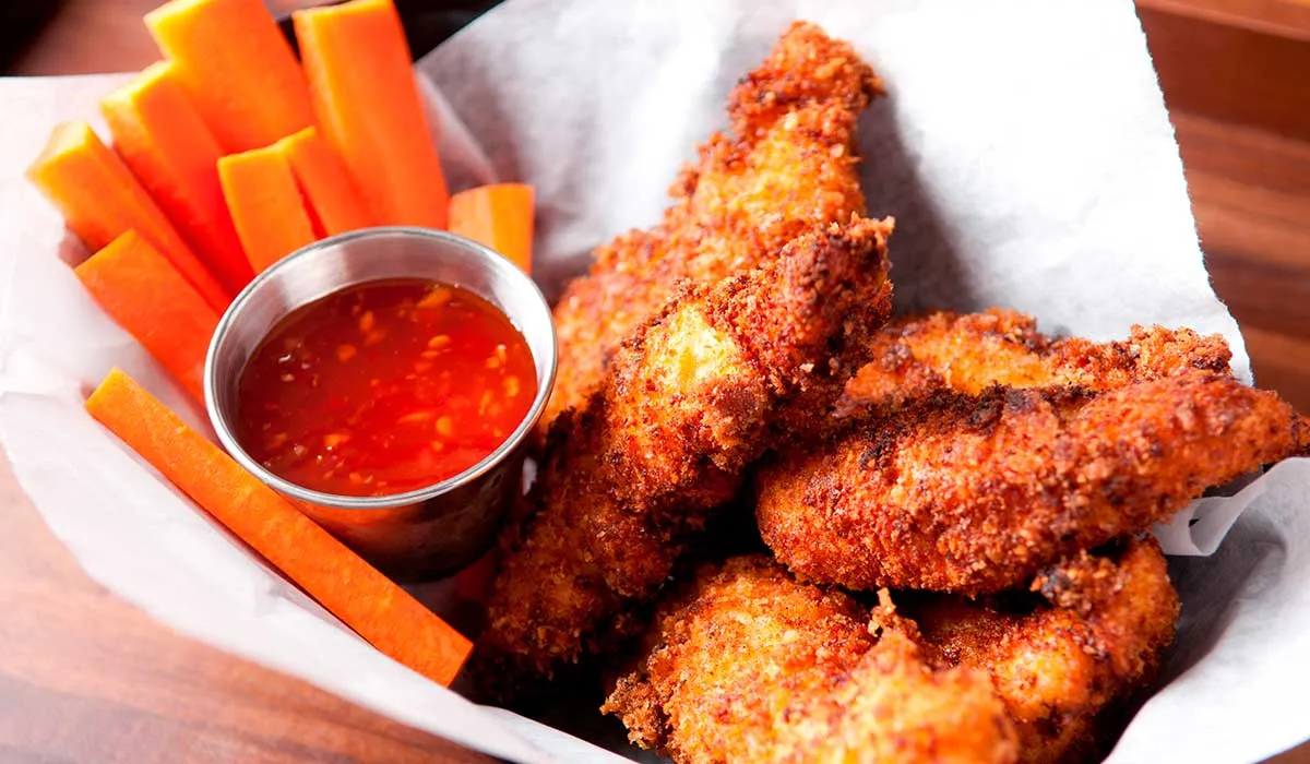 receta tiras de pollo
