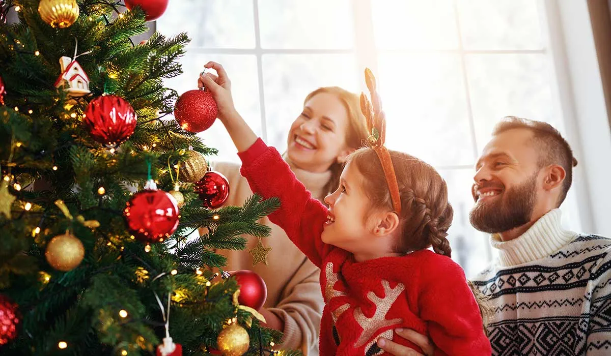 origen de la tradición del uso de árboles en Navidad