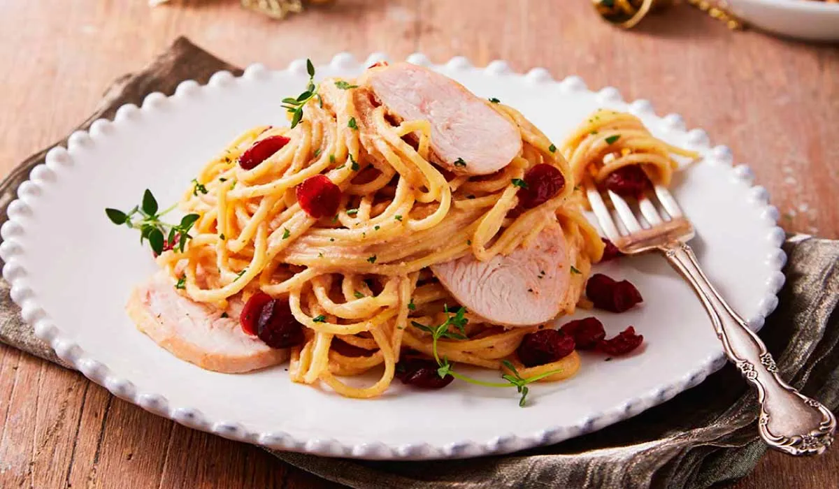 recetas con spaghetti y pavo