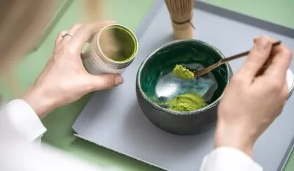 El té de matcha podría ayudar a la depresión