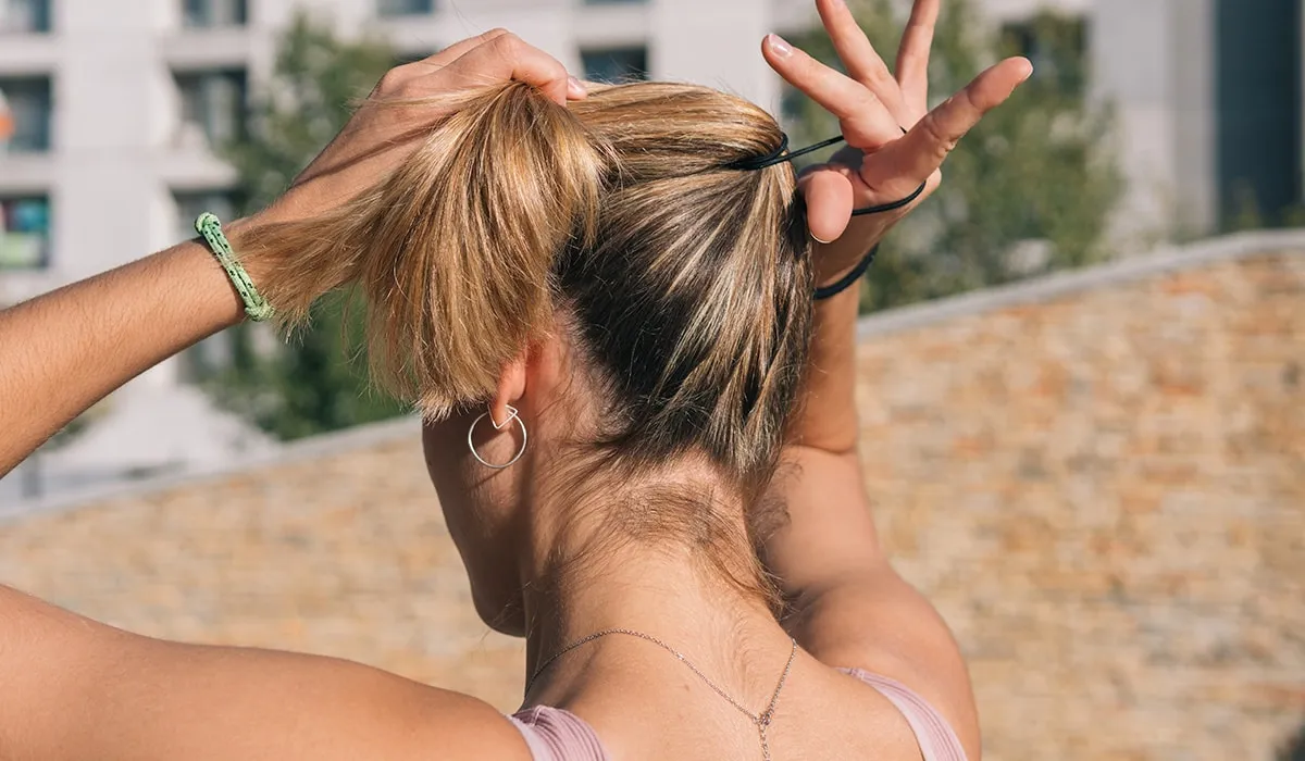 el cabello se beneficia del deporte