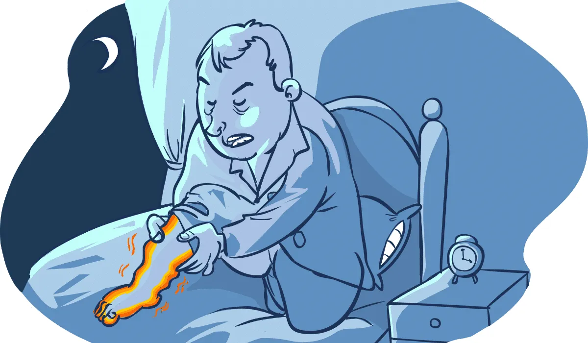 Síndrome de piernas inquietas