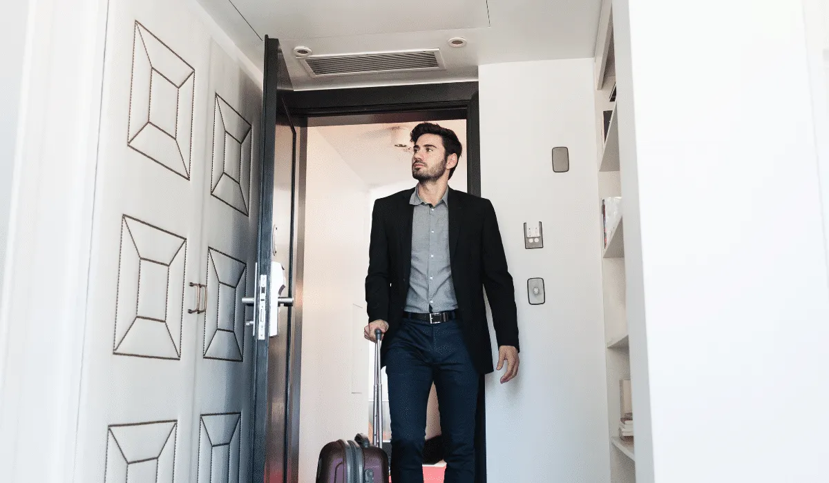 habitación de un hotel