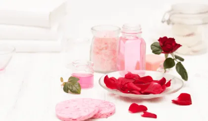 agua de rosas