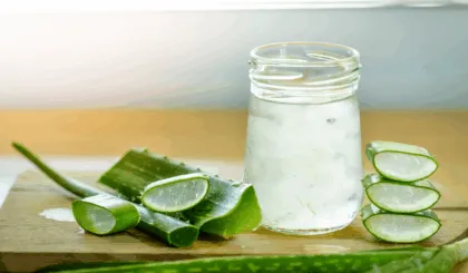 bebida de aloe vera