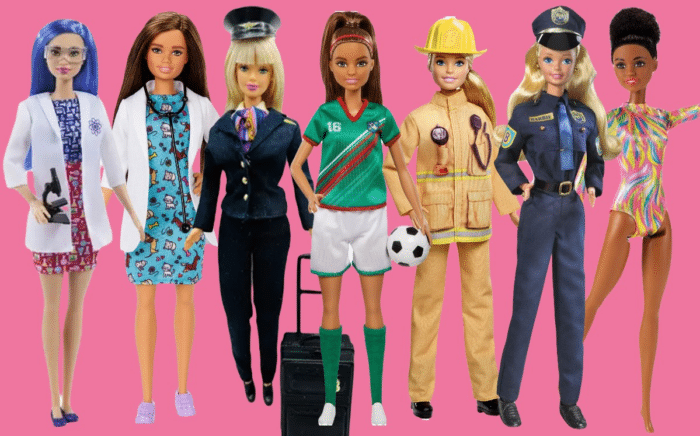 Barbie y sus distintas  profesiones