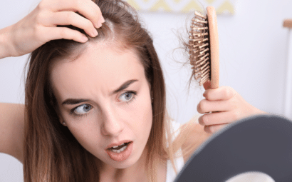 El estrés puede hacer que se te caiga el cabello