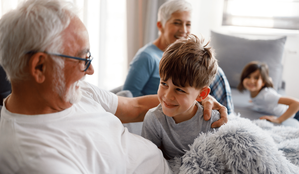 La importancia de la compañía para los abuelos