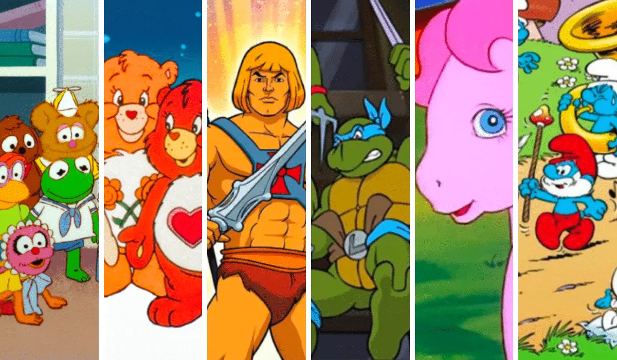 Las 10 mejores caricaturas de los 80's