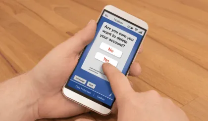 eliminar tu cuenta de Facebook