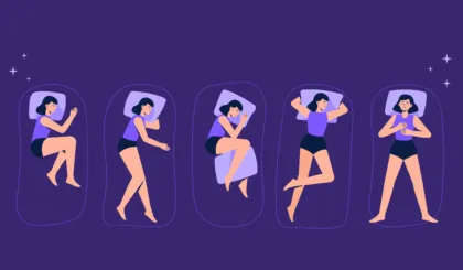 La postura en que duermes dice mucho de ti