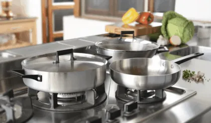 ollas y trastes de aluminio