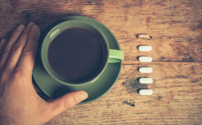 No tomes estos medicamentos con café