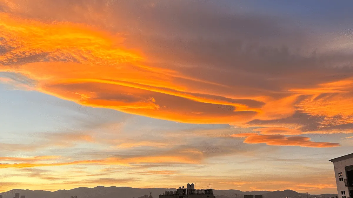 ¿Qué son las nubes lenticulares?