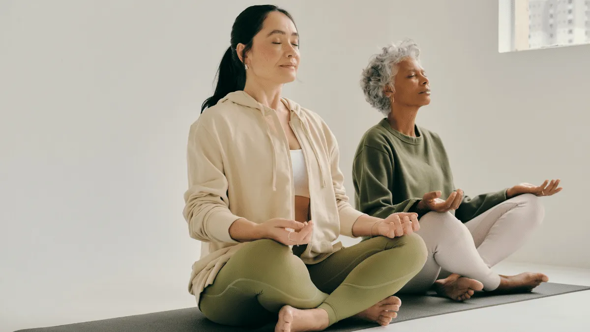 Meditación libera el estrés