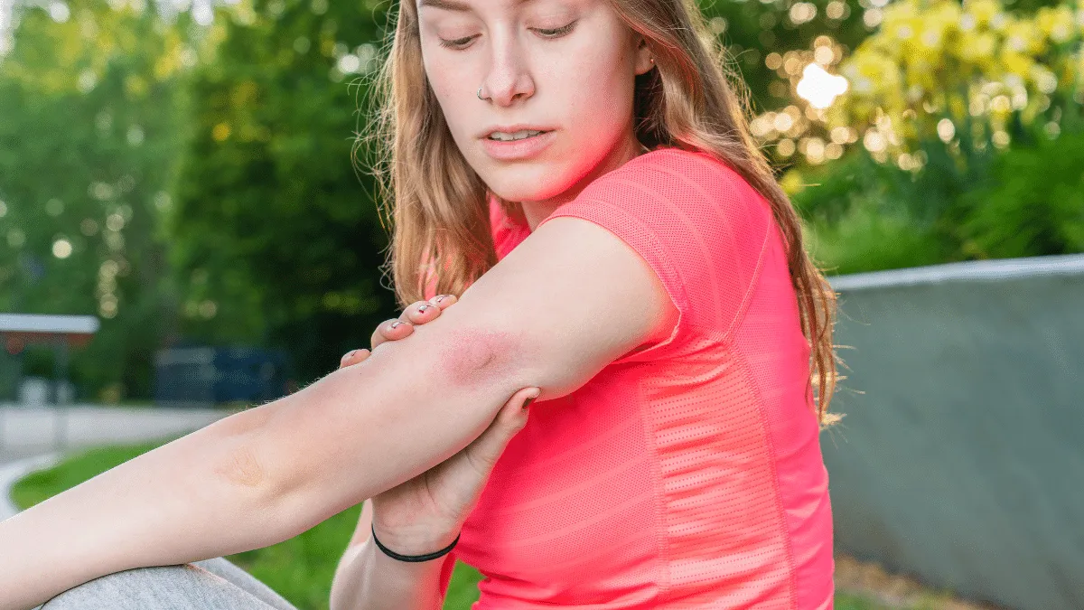 ¿Qué me picó? picaduras de insectos comunes