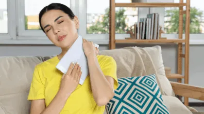 Frío o calor para el dolor de cuello