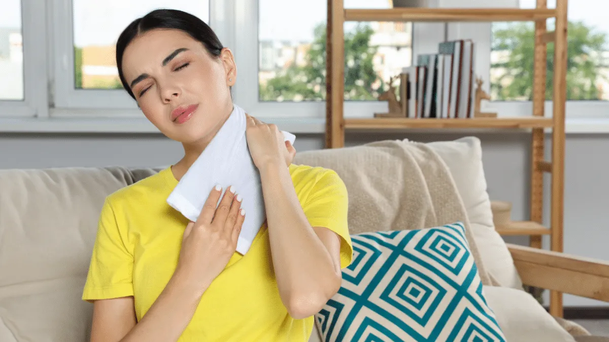 Frío o calor para el dolor de cuello