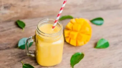 Prepara una rica horchata de mango