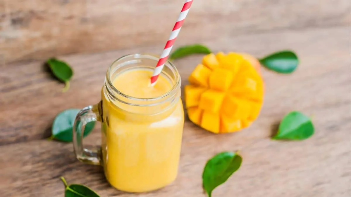 Prepara una rica horchata de mango