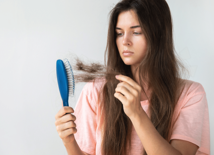 Caída de cabello por estrés 