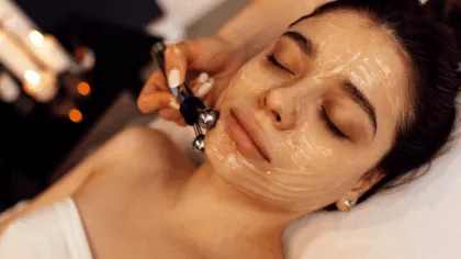 colágeno en el rostro