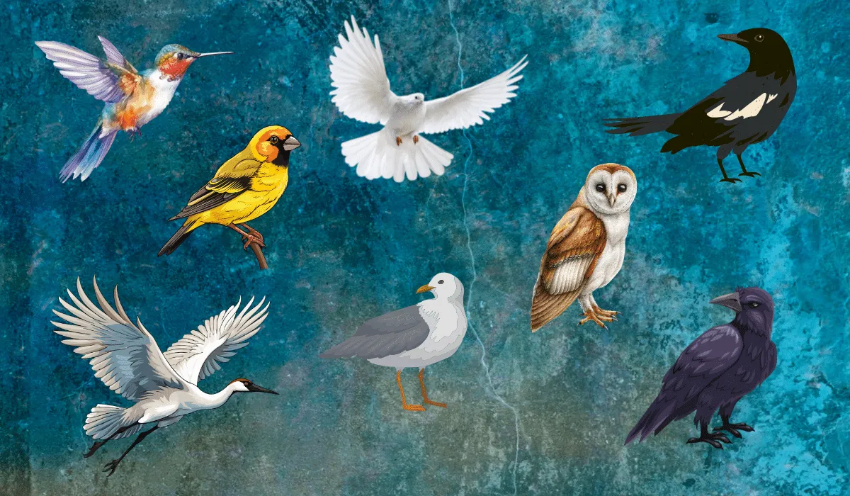 Aves de buena y mala fortuna