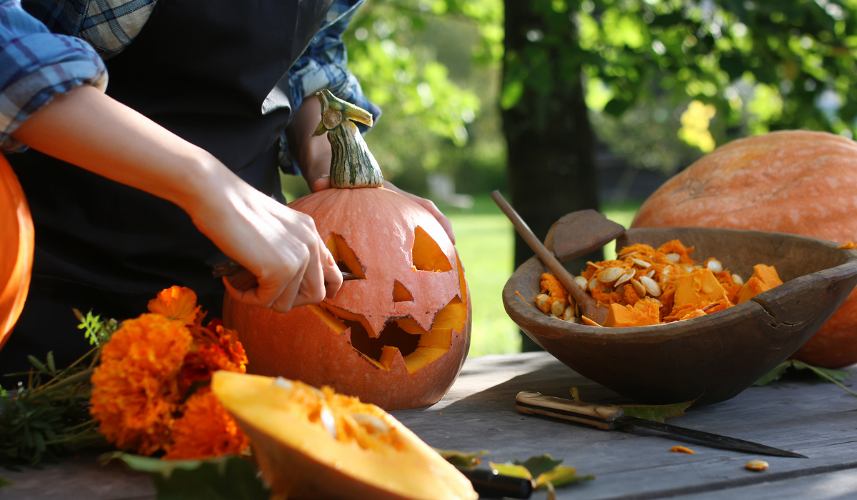 calabazas para Halloween