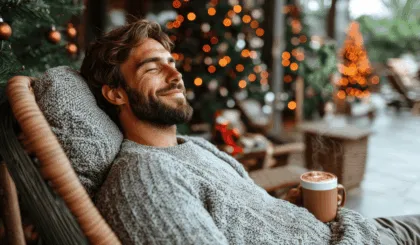 La temporada navideña no siempre es feliz. Descubre pequeñas formas de cuidarte en estas fiestas para reducir el estrés y estar presente con tus seres queridos,