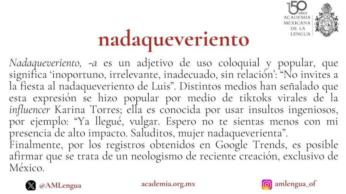 Nadaqueveriento