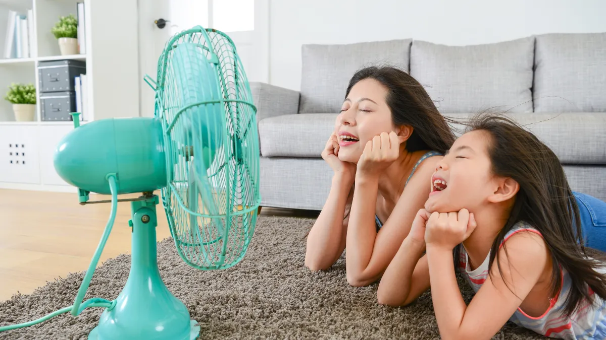 Cómo colocar el ventilador en casa para refrescar mejor.