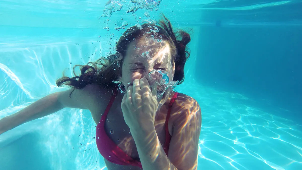 aguantar la respiración