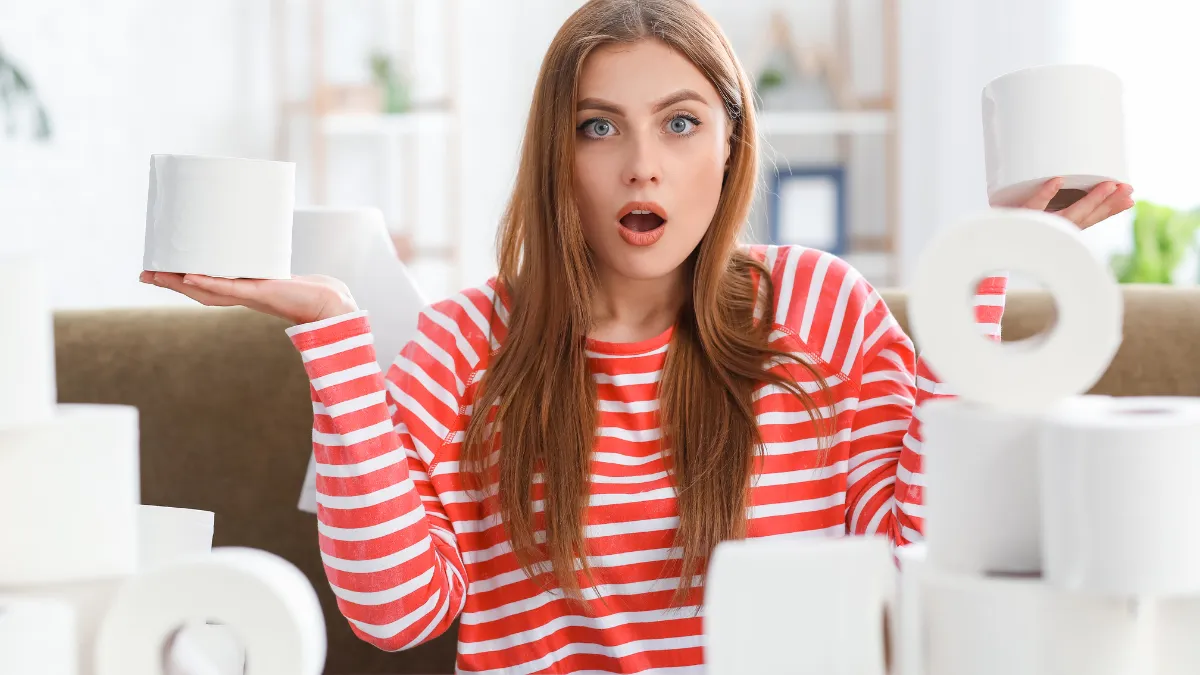 Qué se utilizaba antes del papel higiénico