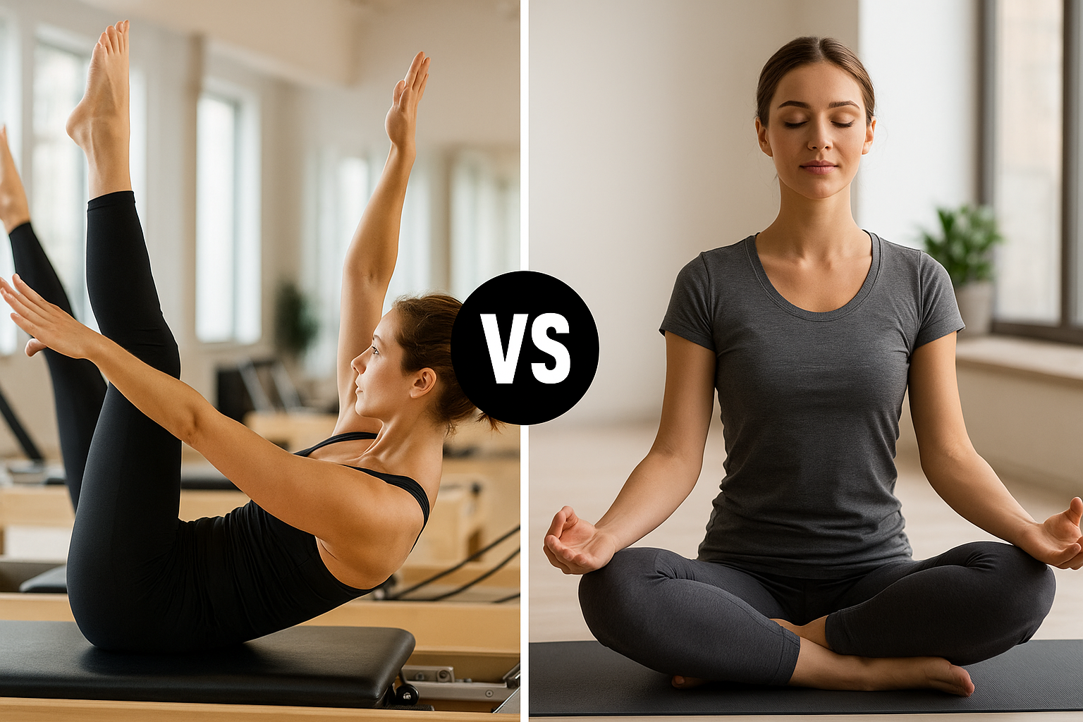 ¿Yoga o Pilates? Conoce cuál se adapta mejor a ti