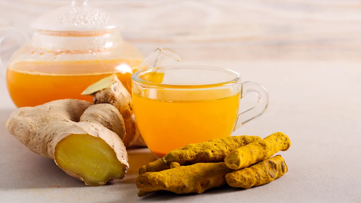 Cúrcuma y jengibre