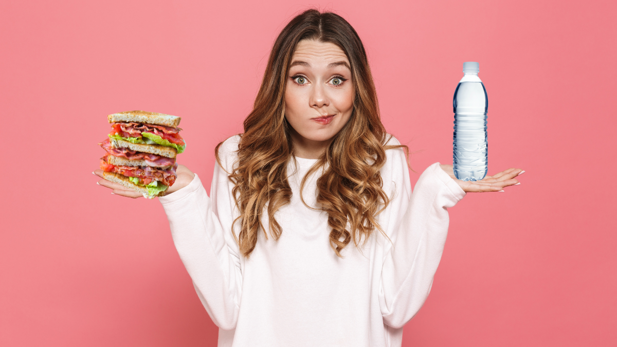 ¿Tienes hambre o solo sed? Aprende a detectar la deshidratación