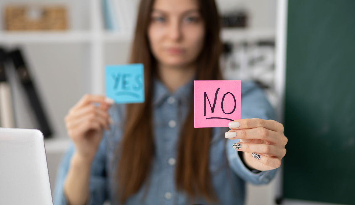 Cuando decir “no” es cuidarte: cancelar un plan no es fallar