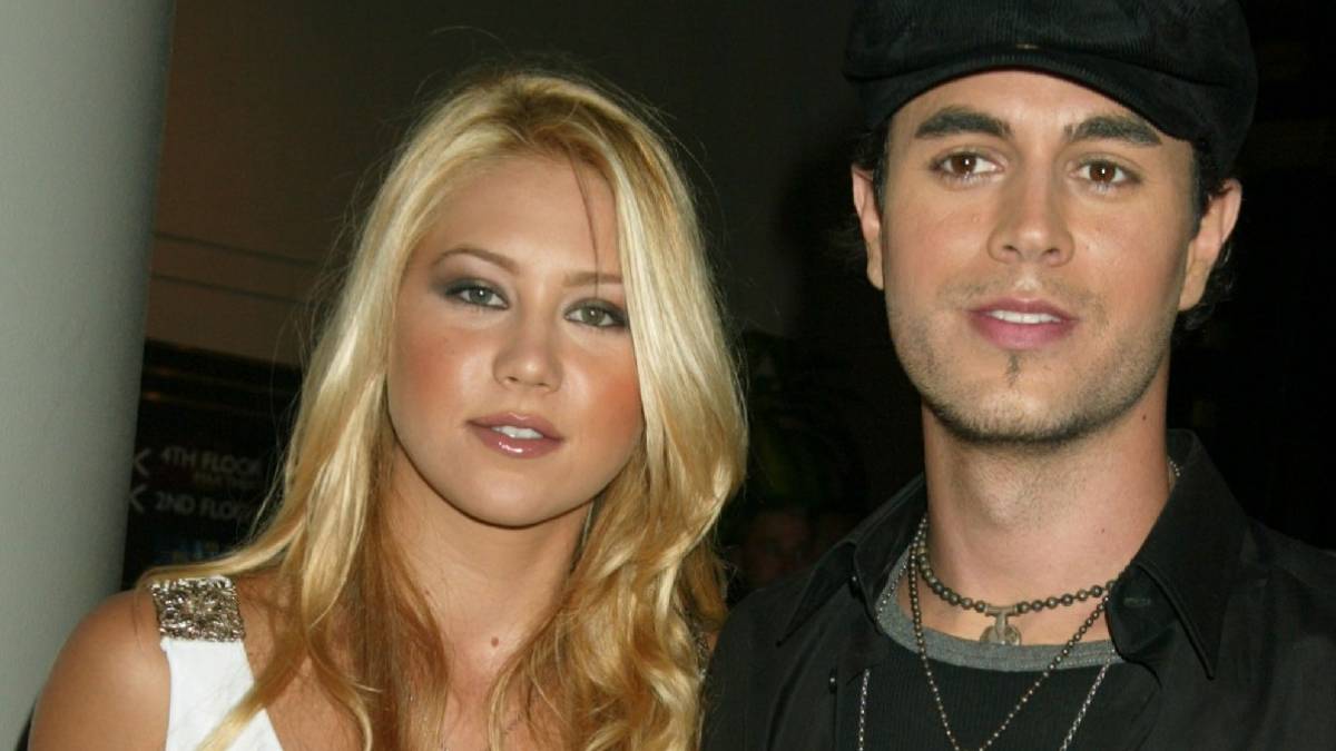 Enrique Iglesias y Anna Kournikova 