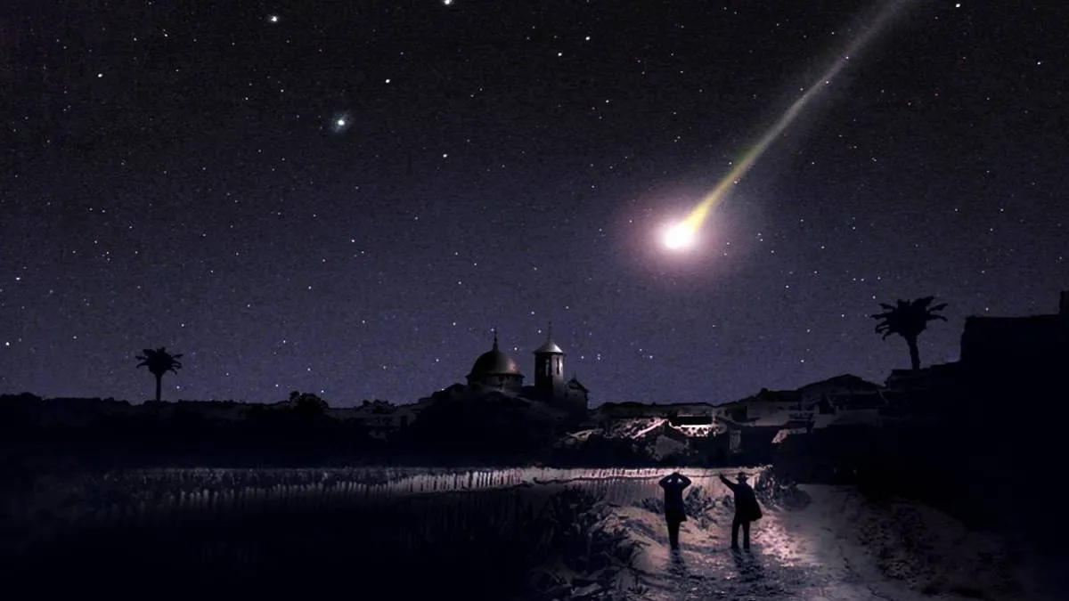 caída de meteoritos