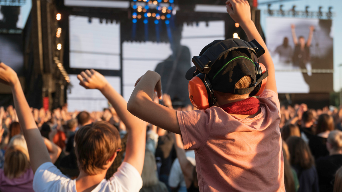 niños en conciertos edad