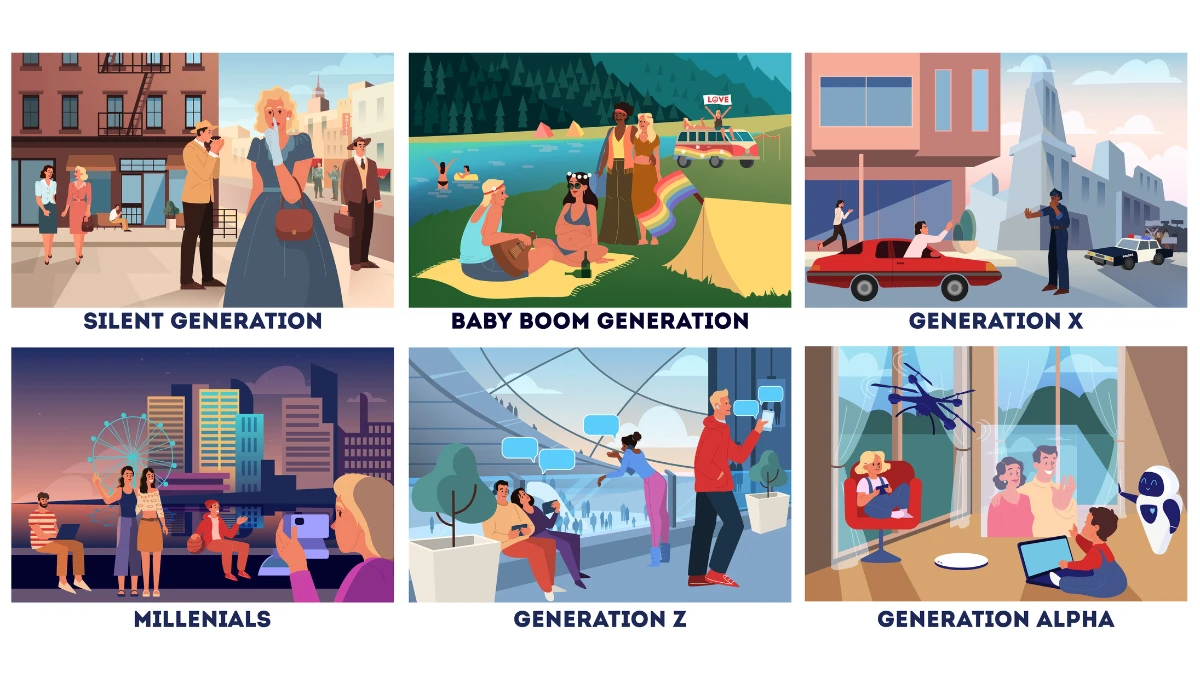 Más allá del "Boomer": las diferencias generacionales