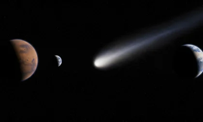 El cometa 3I/ATLAS, un visitante interestelar, pasará cerca de la Tierra este octubre.