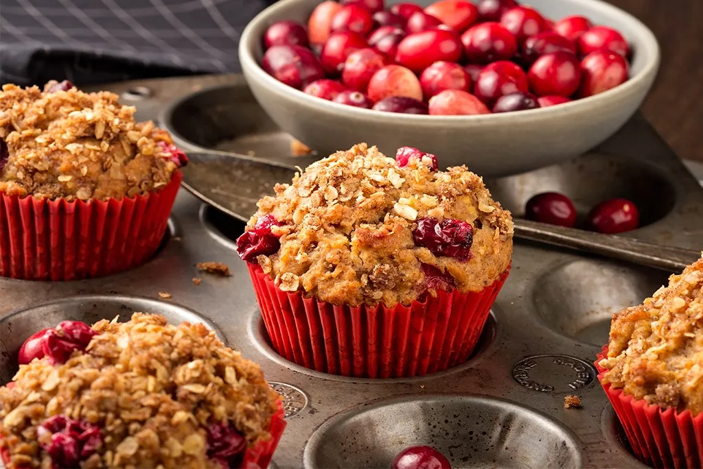 Panquecitos de arándanos con avena ¡Cero culpas!