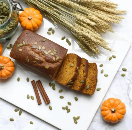 Prepara un delicioso pan de calabaza