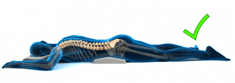 postura dormir boca abajo